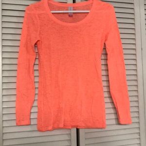 orange long sleeve